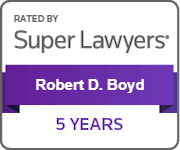 Robert Boyd Super Lawyers 5 Years